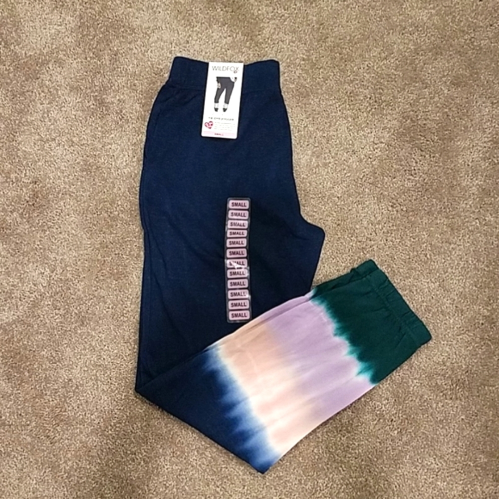 NWT, Wildfox Tie-Dye jogger, Size S